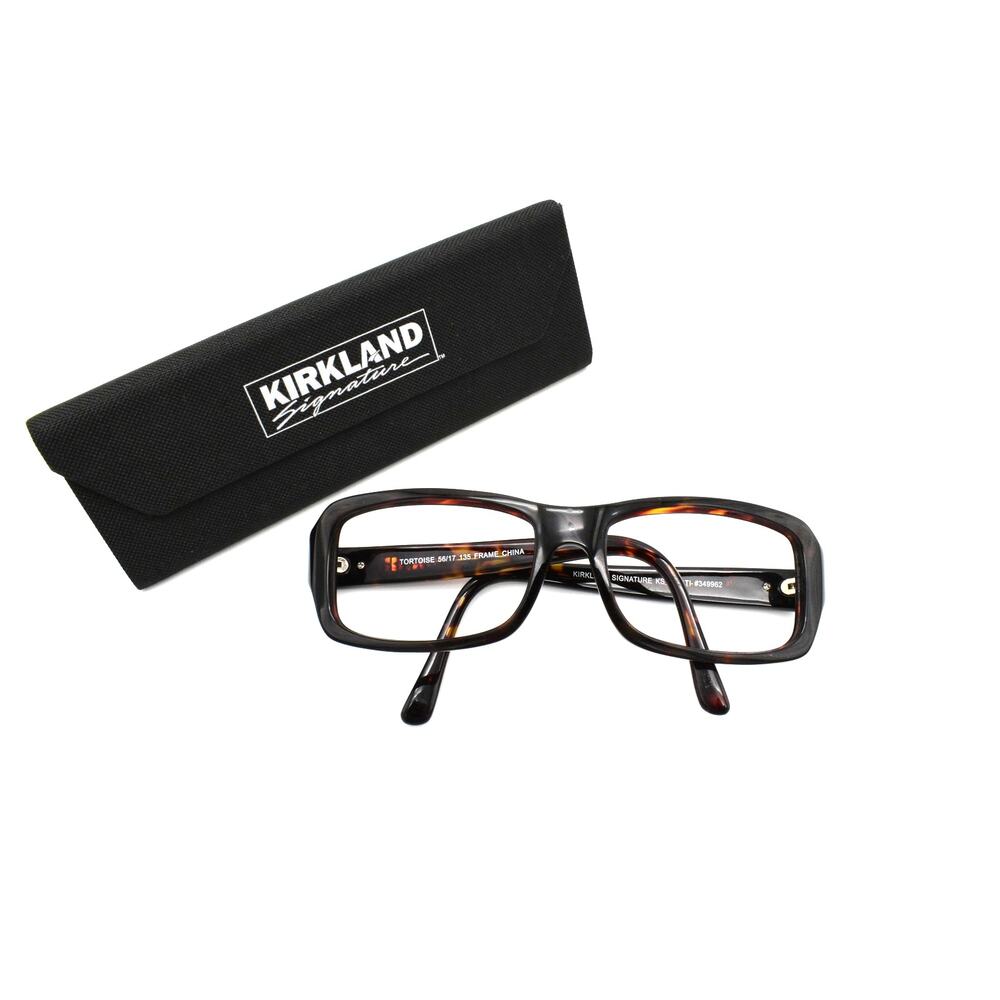 Kirkland Signature KS Chiati #349962 56-17-135mm Sunglasses FRAMES ONLY - GOOD